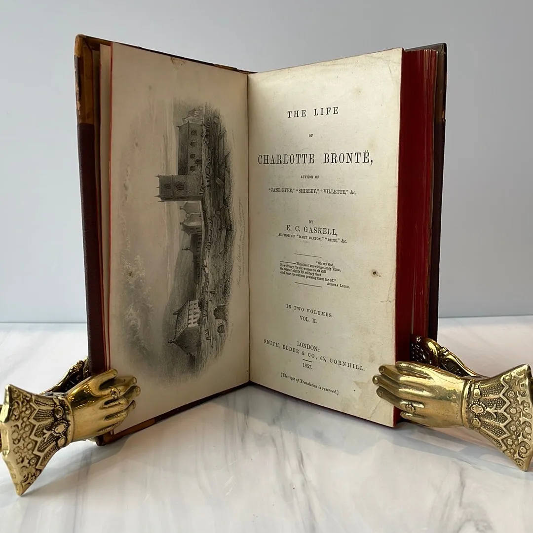 -The Life of Charlotte Bronte (1857, 2 Vol. Set)