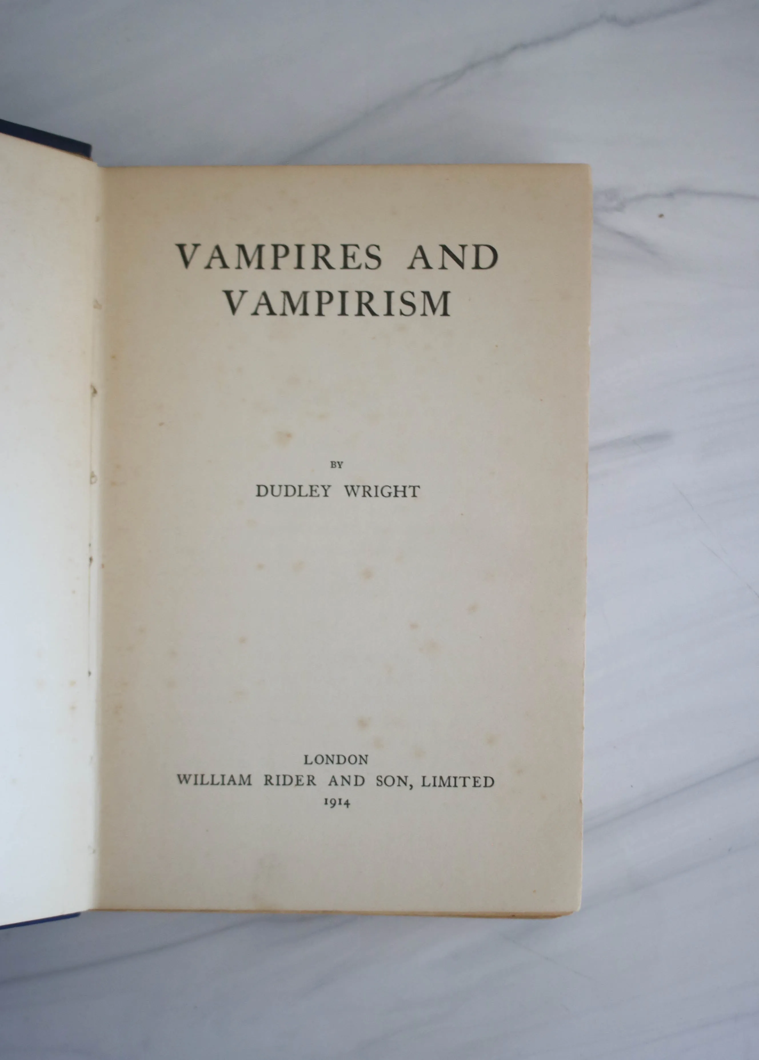 -Vampires and Vampirism*