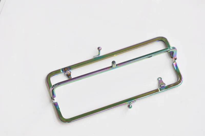 18cm ( 7") Colorful Purse Frame Clutch Bag Glue-In Purse Frame 18cm x 4.5cm
