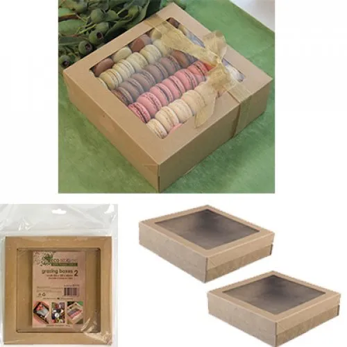 2pk Grazing Box - Kraft