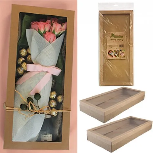 2pk Grazing Box - Kraft