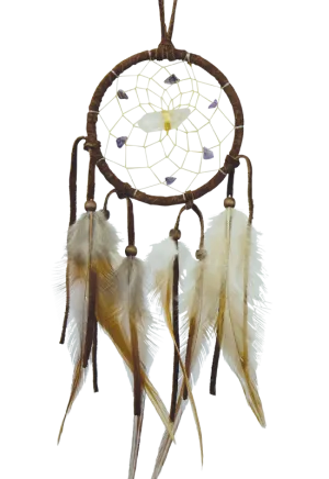 2" Dream Catcher w/Rock in Middle