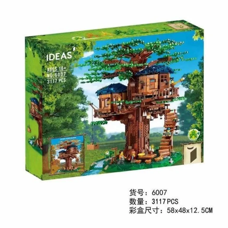 3117pcs  Tree house