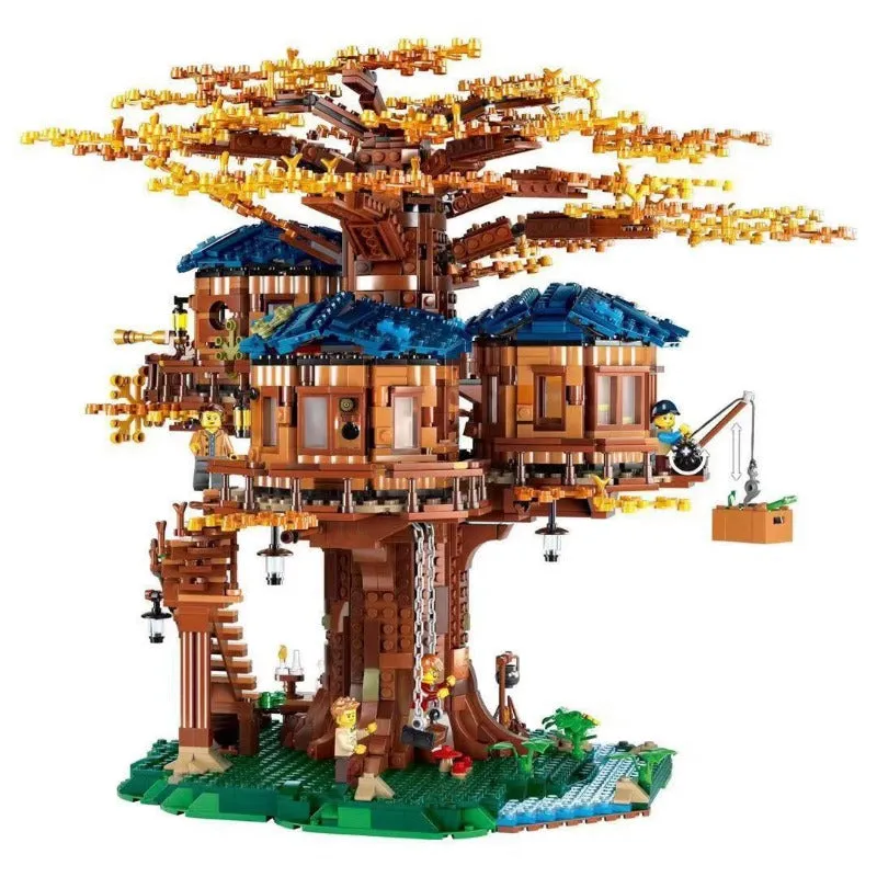 3117pcs  Tree house