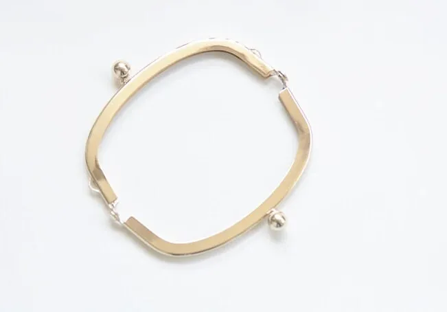 5 Pieces Gold Purse Frame Bag Hanger 10.5cm x 4.5cm