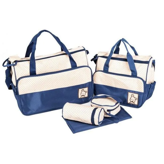5pcs/set Women Travel Bag Waterproof Diaper Bag