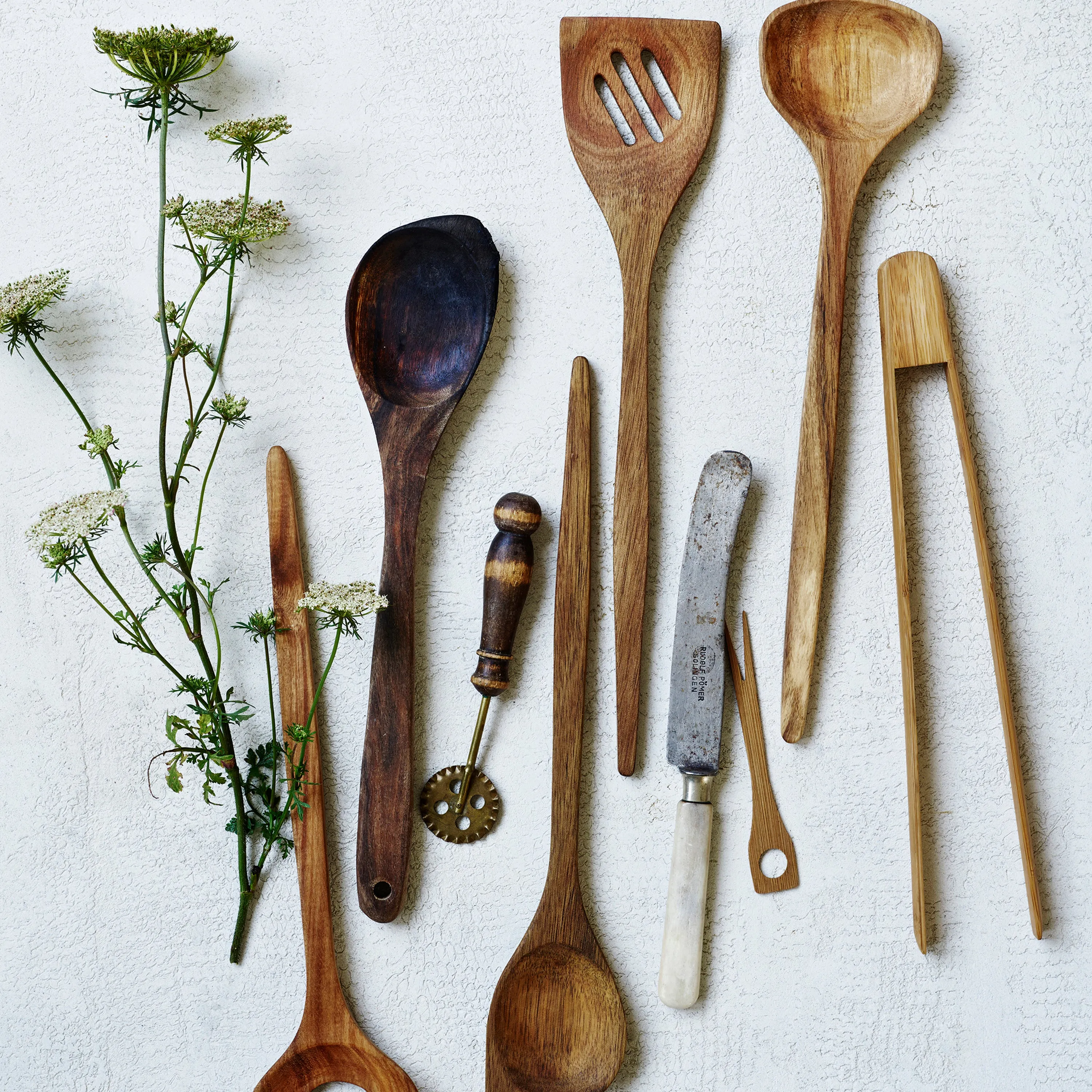 Acacia Wood Salad Set