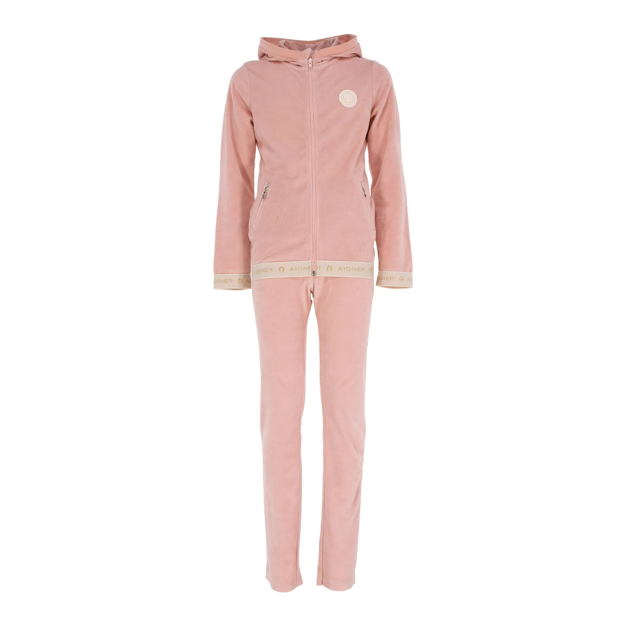Aigner Kids Girl's Pink Jogging Suit