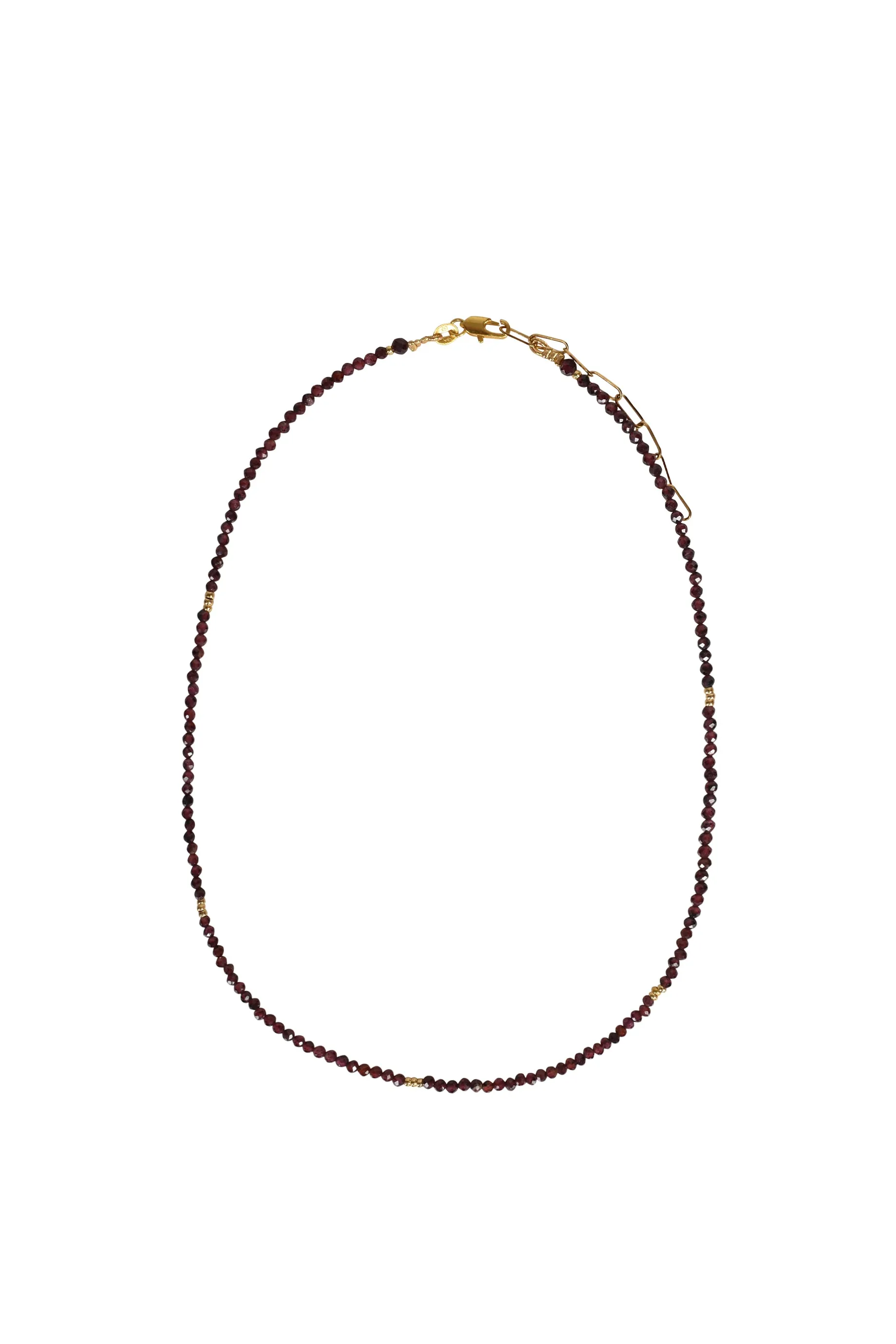 Alouette Design
 Tiny Necklace - Chocolate