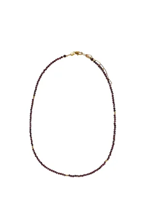 Alouette Design
 Tiny Necklace - Chocolate