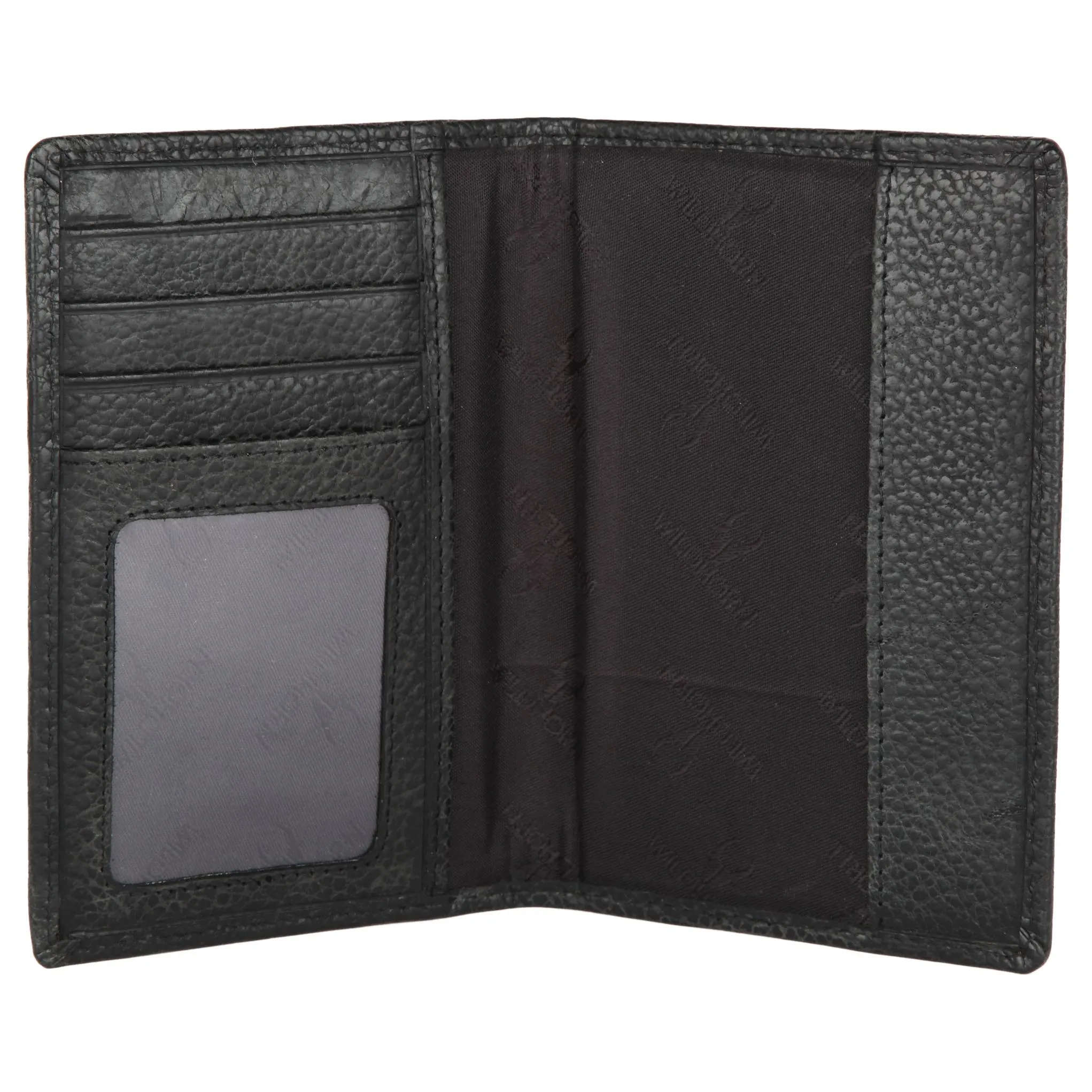 ARCHER RFID Protected Blue Saffiano Leather Passport Holder for Men & Women