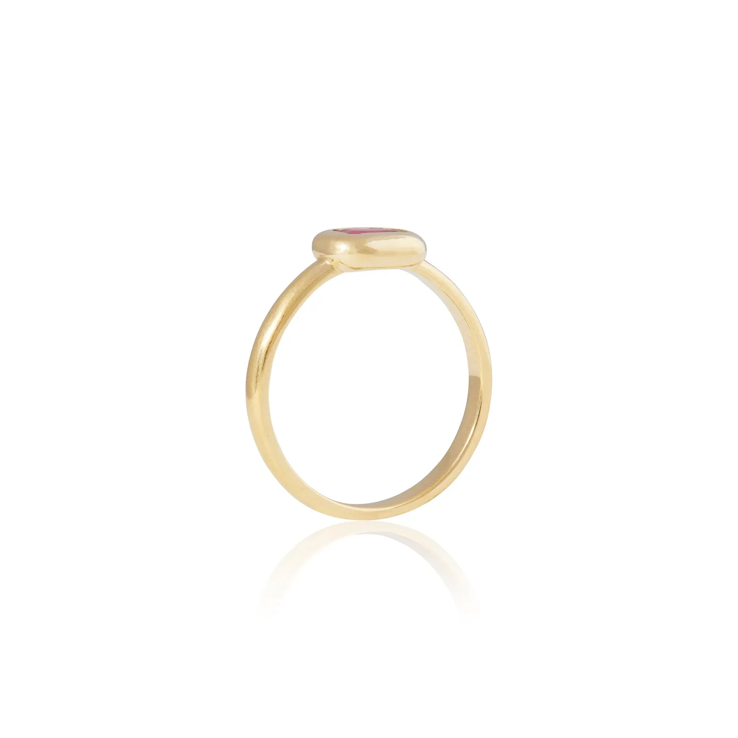 BABY BUBBLE RUBY RING