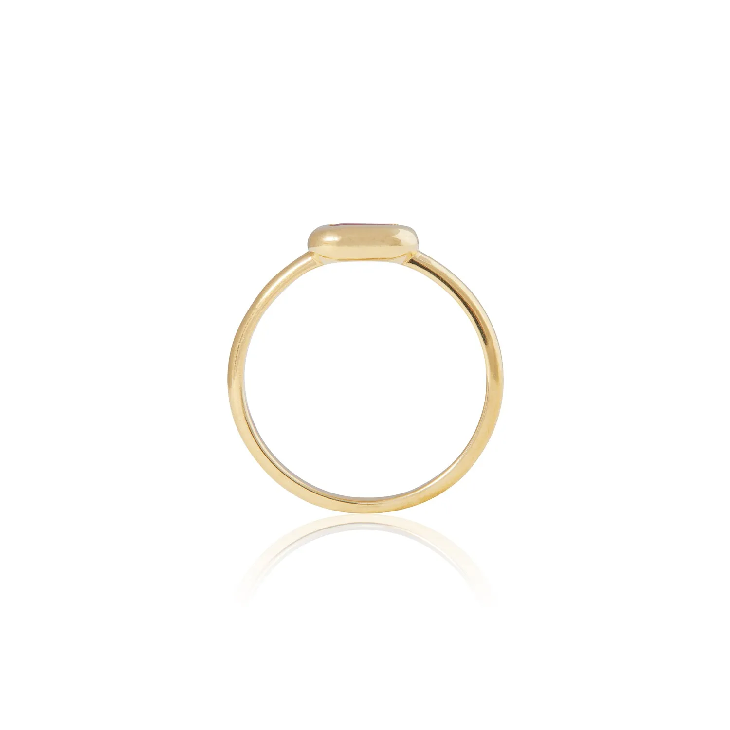 BABY BUBBLE RUBY RING