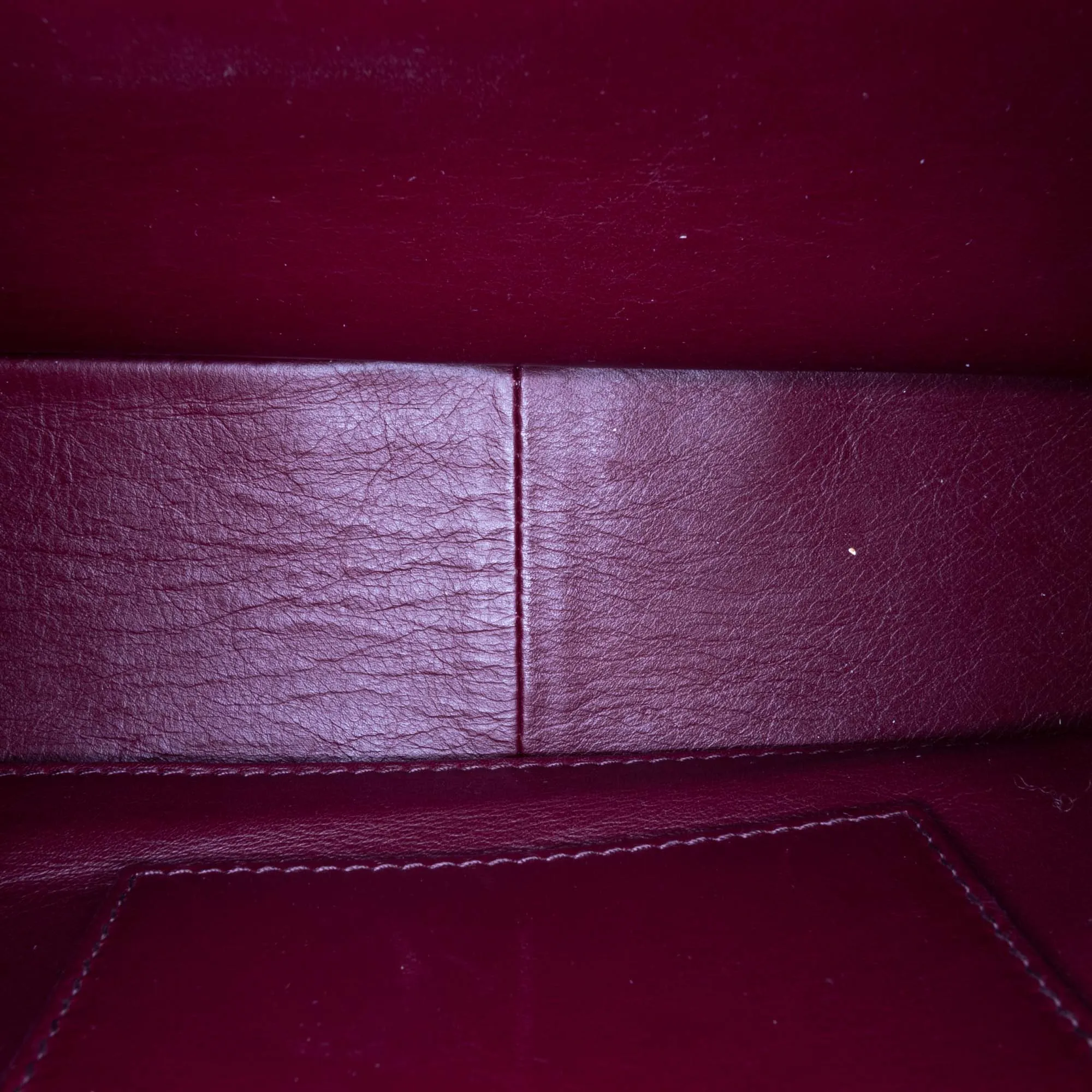 Balenciaga Burgundy 2017 Round S Jacquard Shoulder bag