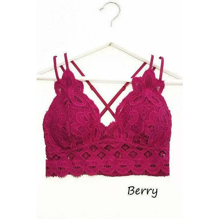 Beautiful Crochet Lace Bralette