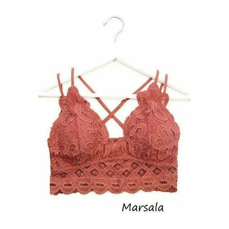 Beautiful Crochet Lace Bralette
