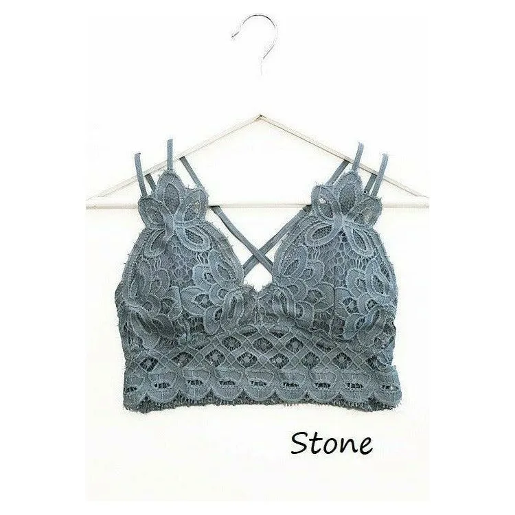 Beautiful Crochet Lace Bralette