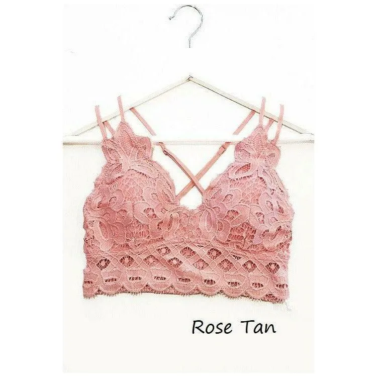 Beautiful Crochet Lace Bralette