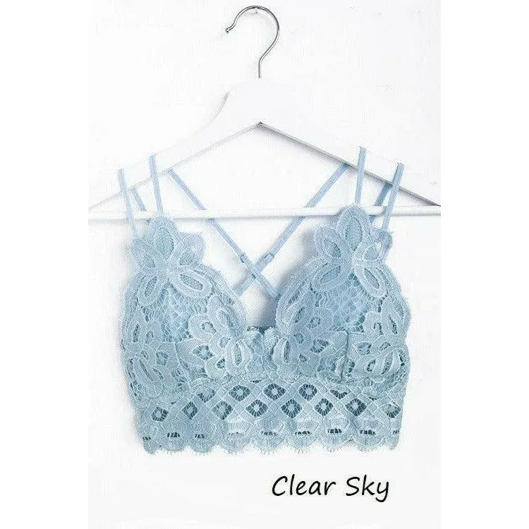 Beautiful Crochet Lace Bralette