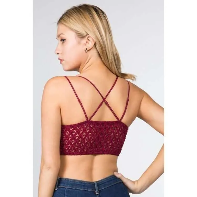 Beautiful Crochet Lace Bralette