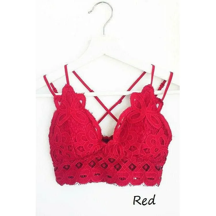 Beautiful Crochet Lace Bralette