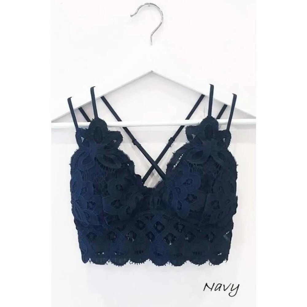 Beautiful Crochet Lace Bralette