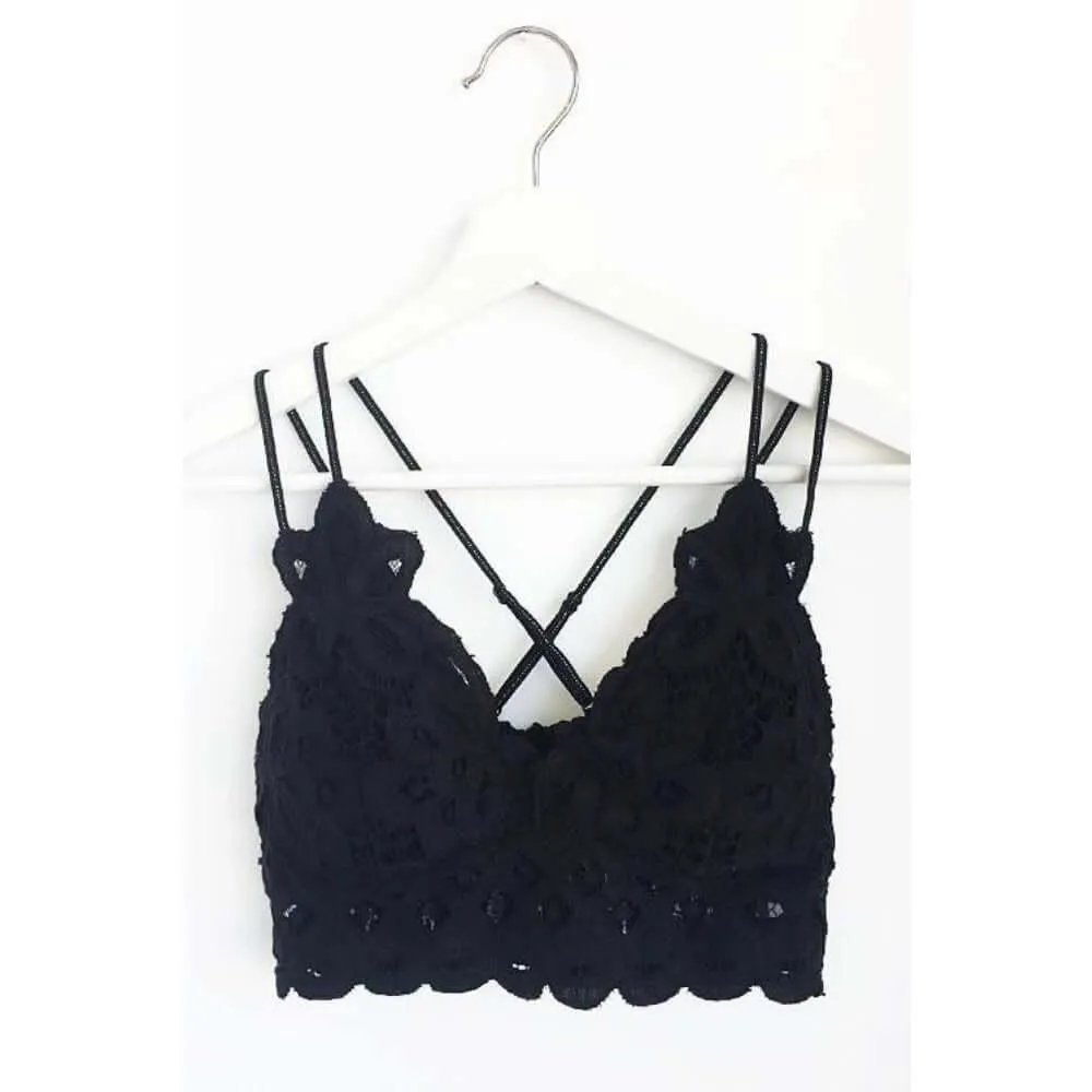 Beautiful Crochet Lace Bralette