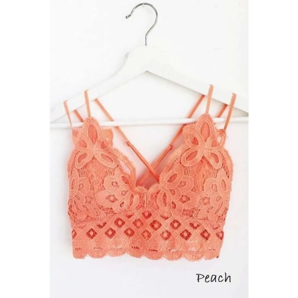 Beautiful Crochet Lace Bralette