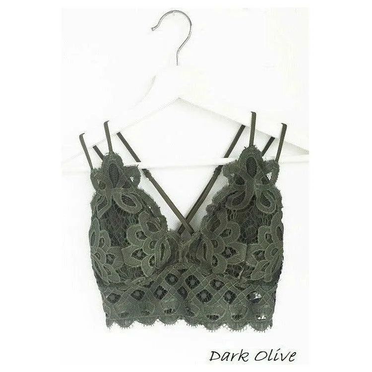 Beautiful Crochet Lace Bralette