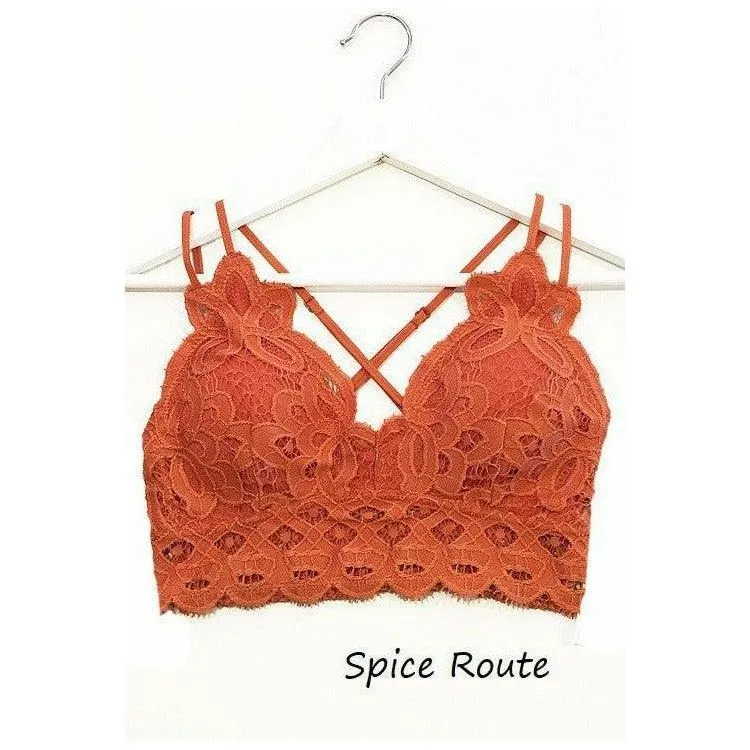 Beautiful Crochet Lace Bralette