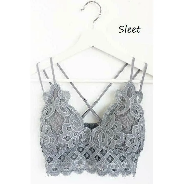 Beautiful Crochet Lace Bralette