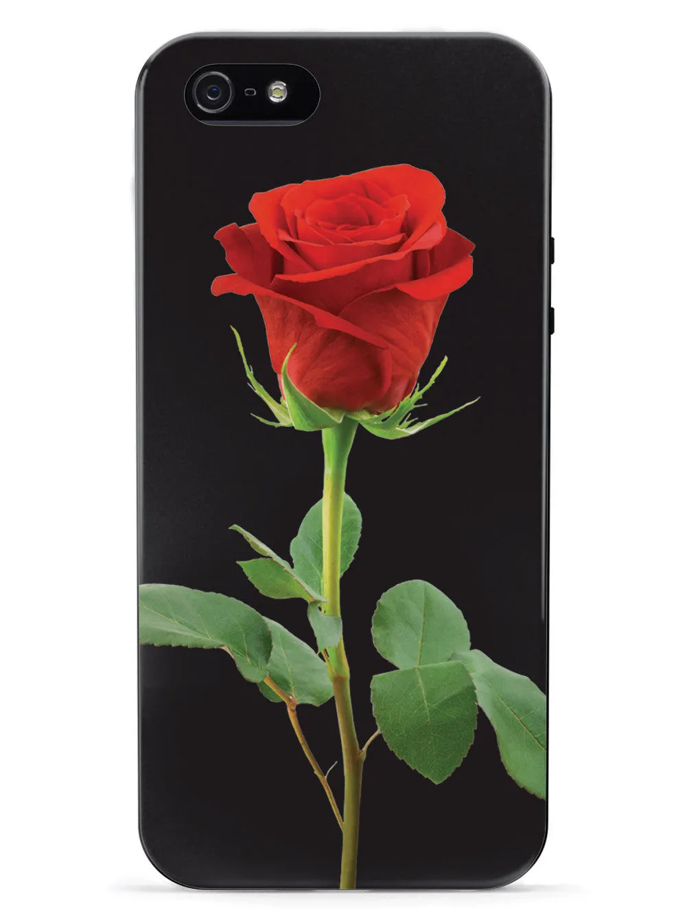 Beautiful Rose - Black Case