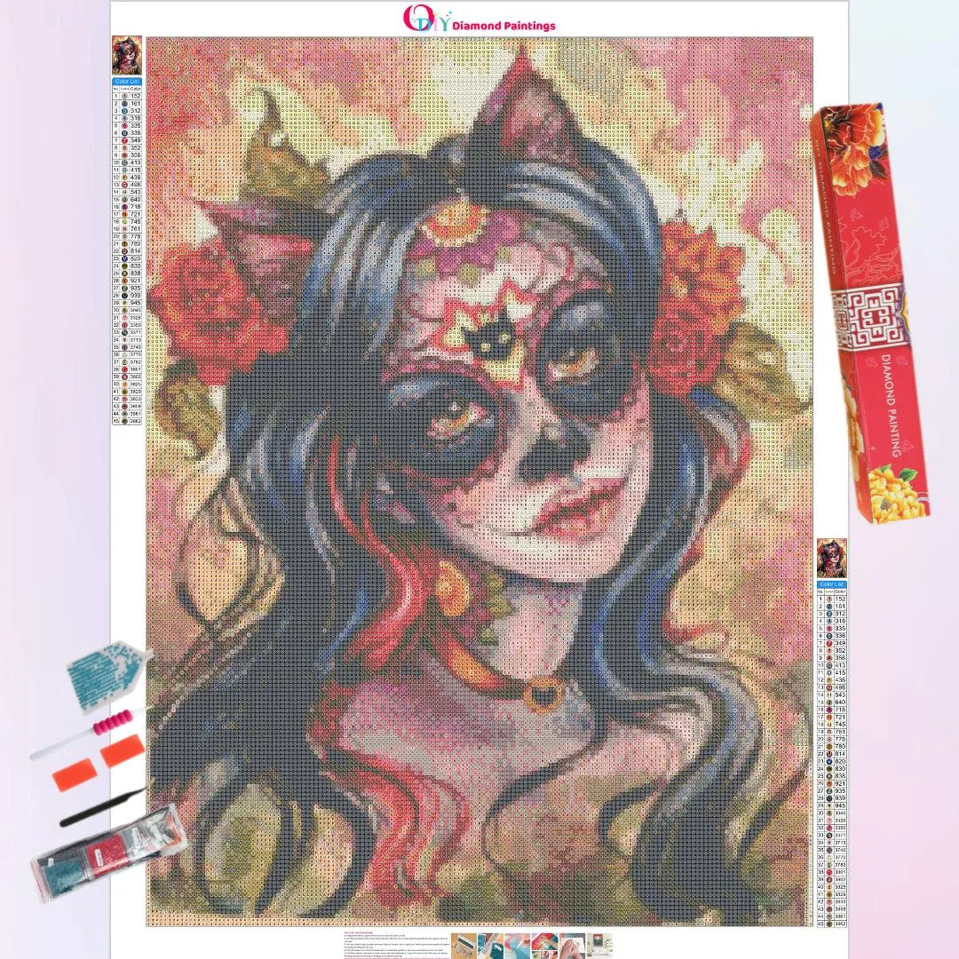 Beautiful Skull Girl
