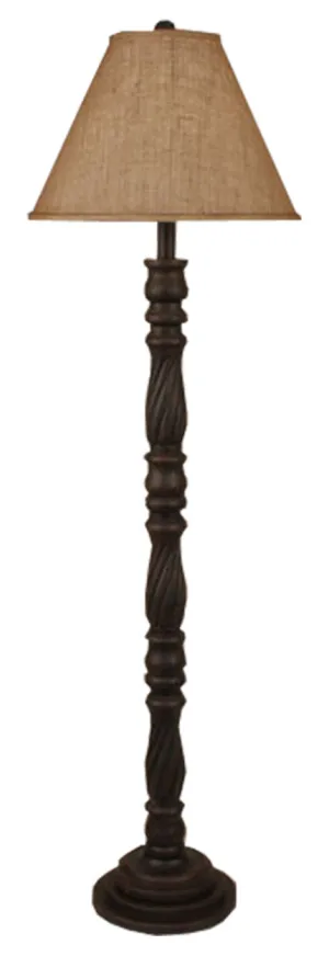 Beautiful Swirl Floor Lamp