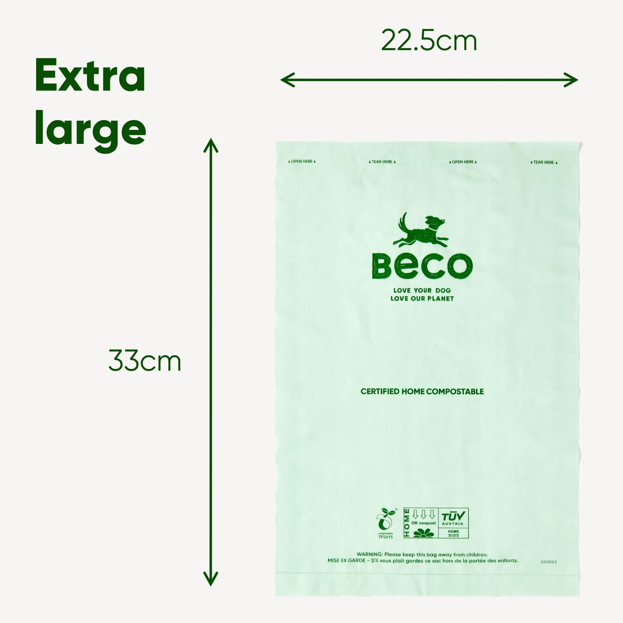 Beco Home Compostable Poop Bag
