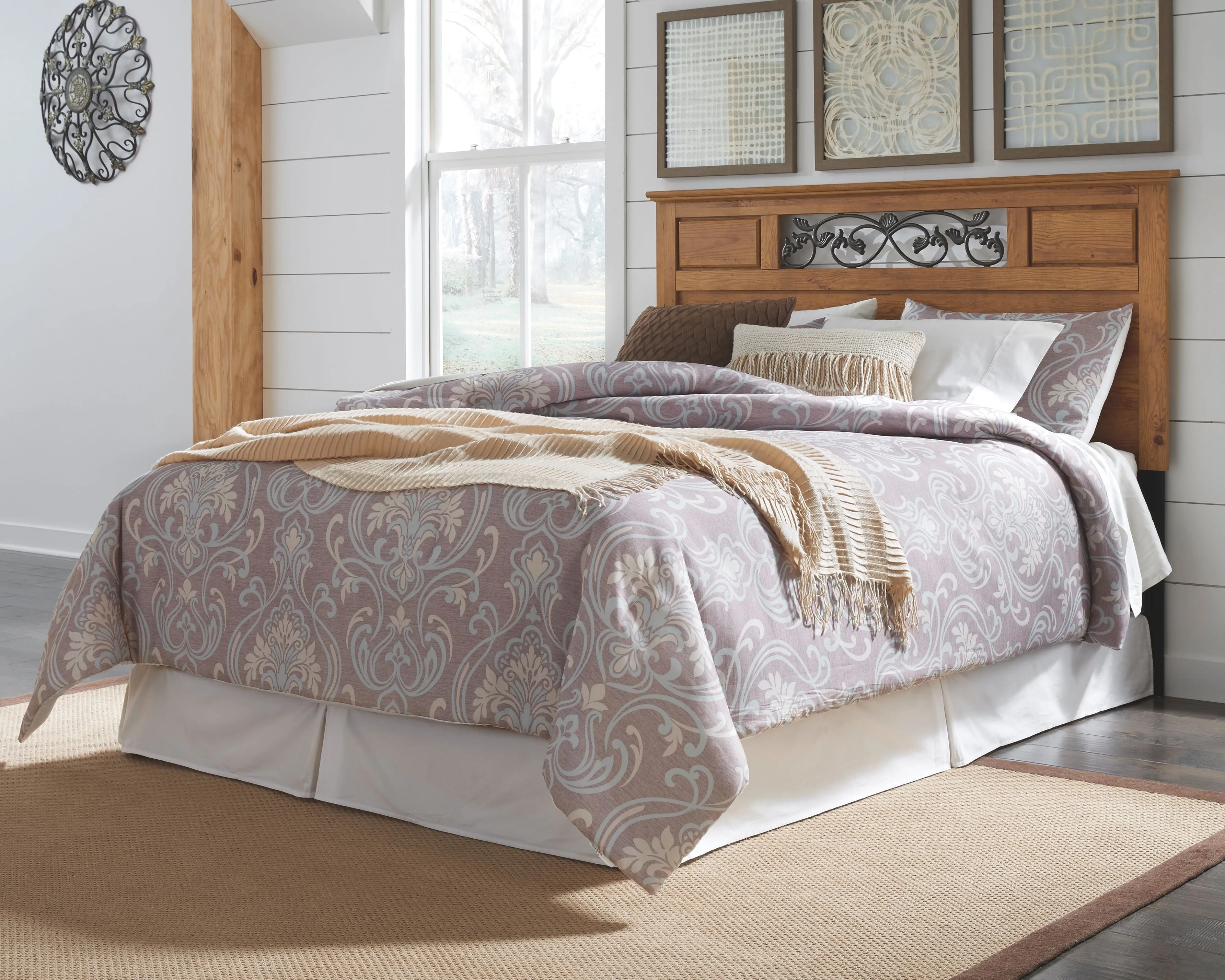 Bittersweet - Light Brown - Queen/Full Panel Headboard
