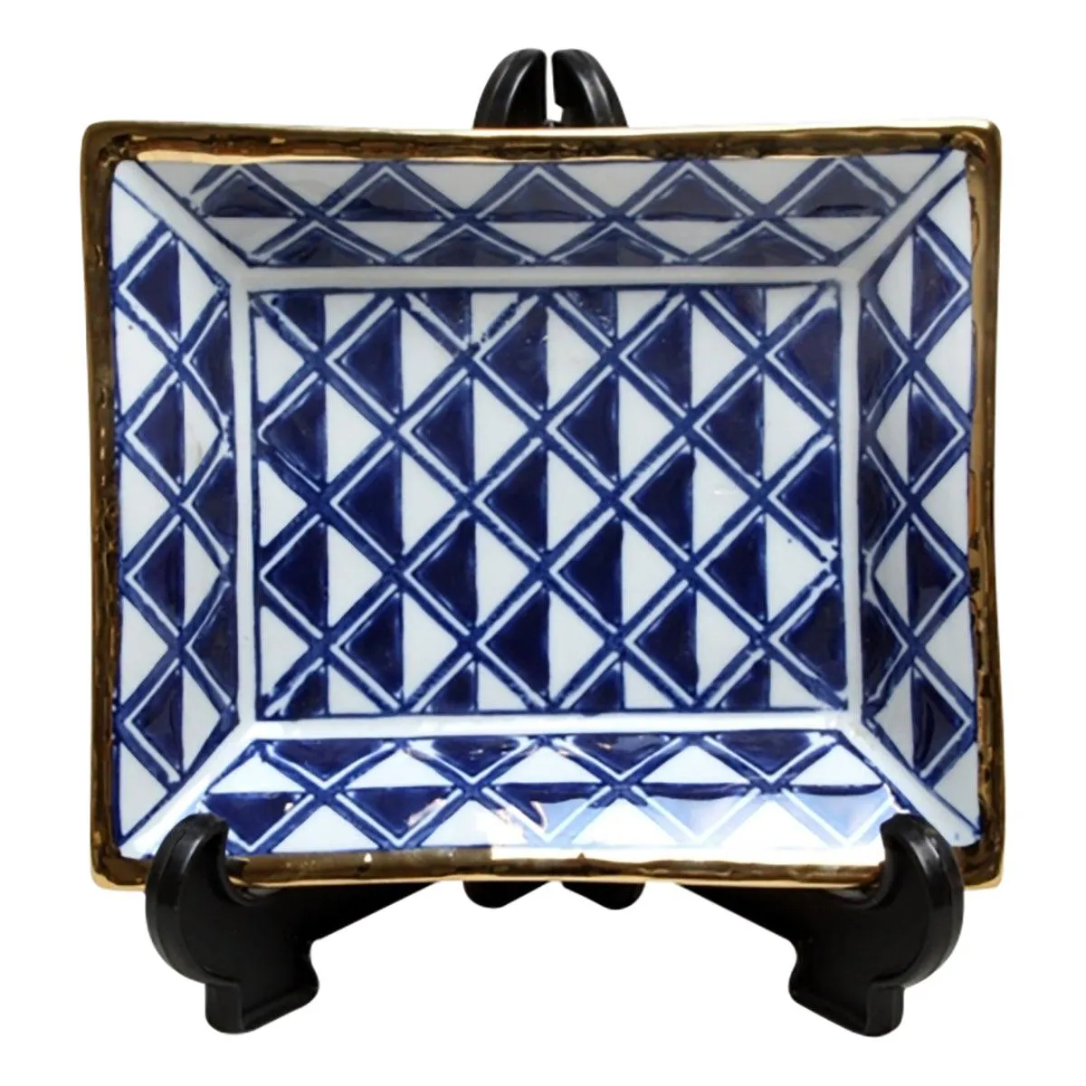 Blue and White Indo Dish