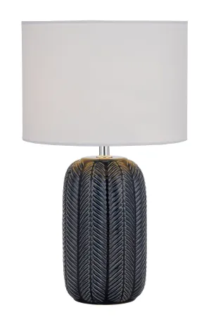 Bokem Blue and White Ceramic Table Lamp