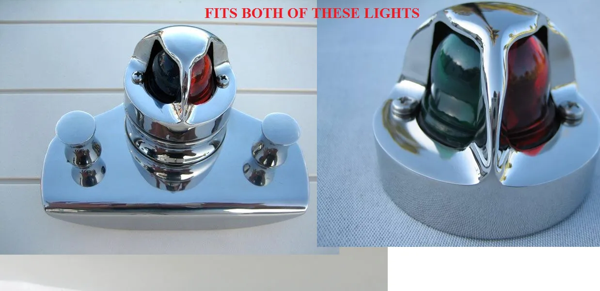 Boston Whaler Classic Bow Light Lens Replacement *Not For Perko*