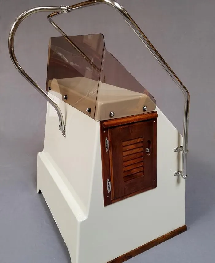 Boston Whaler Fiberglass Console - Fits Montauk And Outrage (Desert Tan)