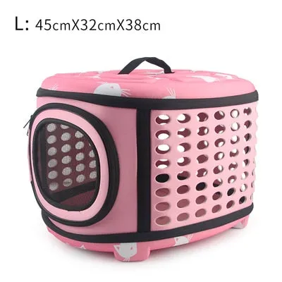 Cat Pattern Dog Cat Carrier Bag
