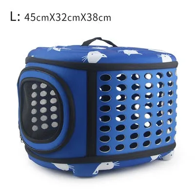 Cat Pattern Dog Cat Carrier Bag