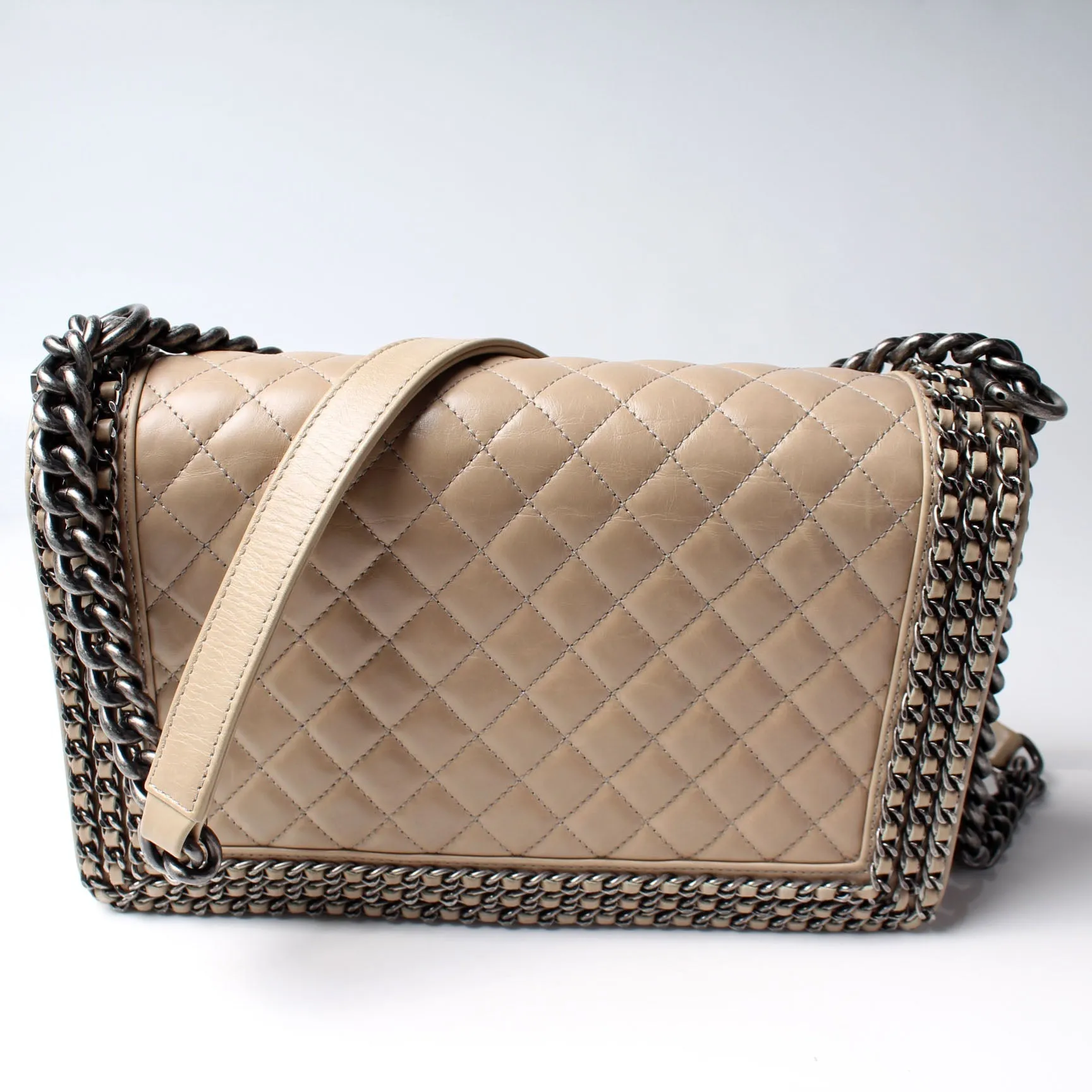 Chanel Boy Flap Medium Old Chain Around 20M