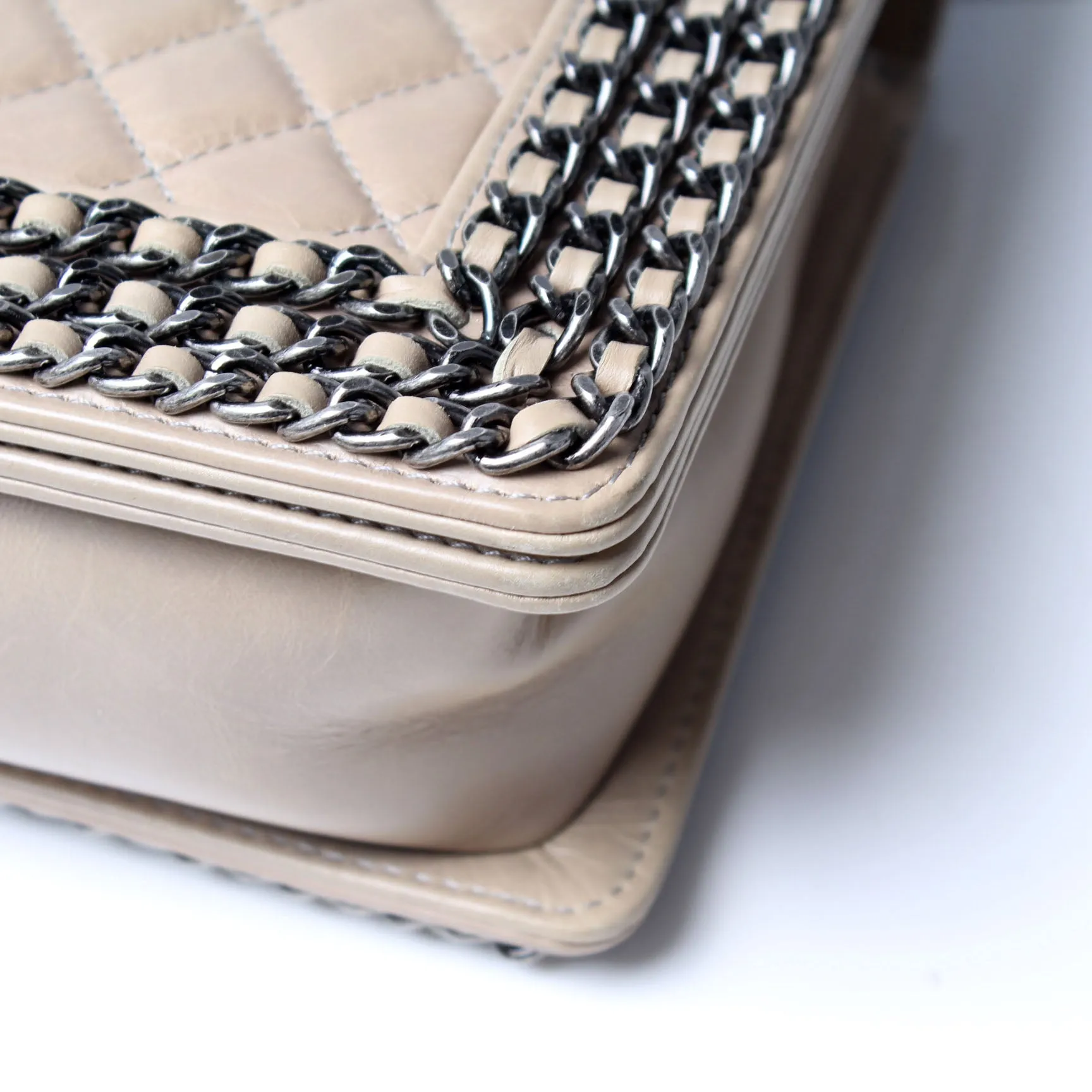 Chanel Boy Flap Medium Old Chain Around 20M