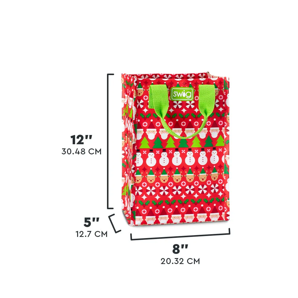 Christmas Crew Reusable Gift Bag Tall
