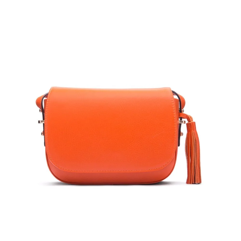 Clarice Tassel Bag - Orange