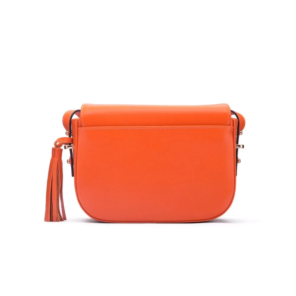 Clarice Tassel Bag - Orange