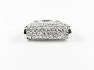 Classic Elegant Thin Shape Bar Design Silver Ring