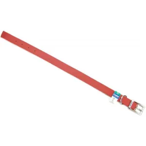 Coastal Pet Double Nylon Collar - Red - 20" Long x 1" Wide