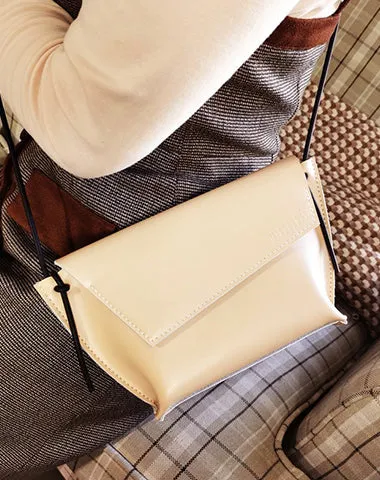 Cute LEATHER Small Side Bag Green Handmade WOMEN Crossbody BAG Phone Purse FOR WOMEN